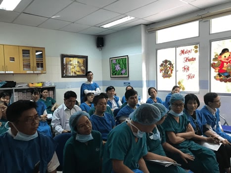 Masterclass Vaginal Radiofrequency Fibromas at Tu Du Hospital. Vietnam